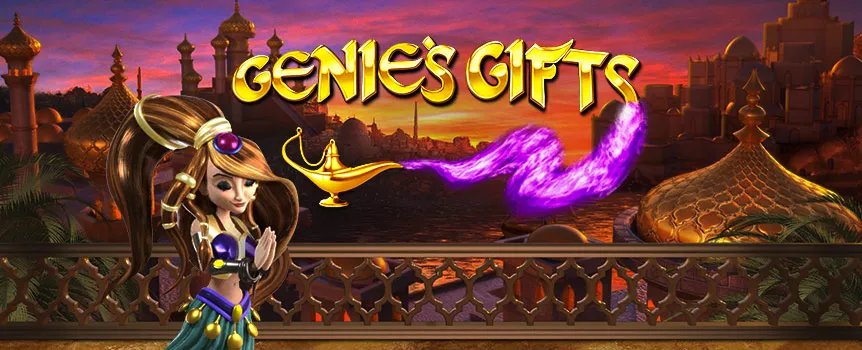 Explore Genie’s Gifts: a 3×3 online slot featuring Wilds, Jewel Prize Spins, and a Bonus reel with 6 magical features for maximum reward variety.