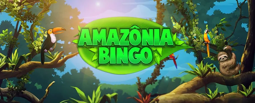 Amazonia Bingo is a fast-paced bingo game where you look to get a full house by matching all your numbers. You have between one and four cards, each with 15 numbers on it, and there are four unique winning patterns for you to complete.