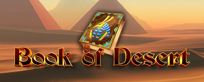Unearth ancient treasures with the Book of Desert online slot at Joe Fortune. Land epic wins when you play the free spins and Golden Chamber bonus rounds.