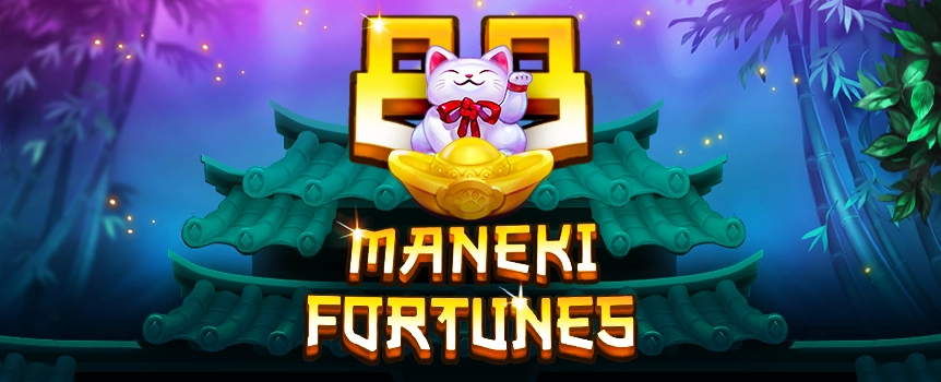 Play the fantastic Maneki 88 Fortunes online slot today at Joe Fortune and see if you can win the gigantic jackpot.