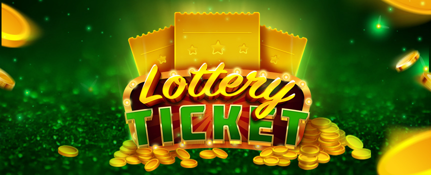 Simply Choose your Numbers and you could Win Huge Prizes up to 30,000x your stake when you Play Lottery Ticket!