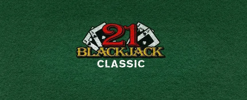 Get a great 3-to-2 payout if you land Blackjack by playing Classic Blackjack. This game is a great throw-back to one of the most popular casino table games.