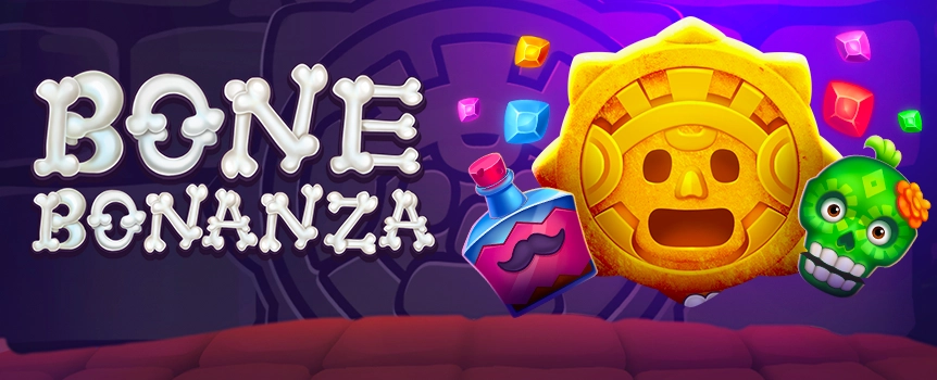 Spin the reels of the exciting Bone Bonanza online slot today at Joe Fortune and see if you can win the gigantic jackpot, worth an amazing 14,134x your bet!