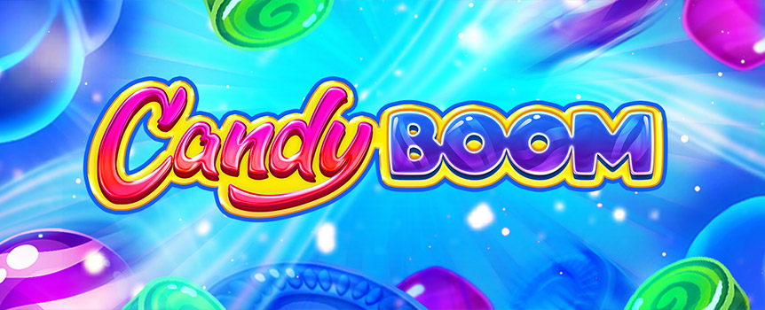 Get ready for a truly Sweet Taste Sensation when you bite into this epic 5 Row, 6 Reel Candy Pokie with some of the Sweetest Prizes you’ll find anywhere! 