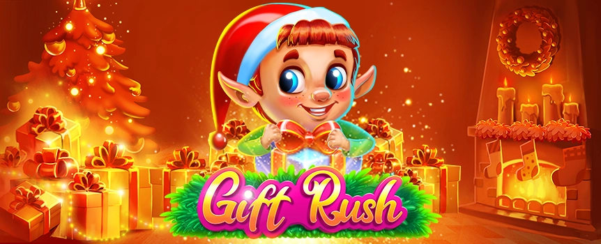 Step into the festive cheer with the Gift Rush online slot today at Joe Fortune and see if you can win the gigantic jackpot, worth an impressive 499x your bet!