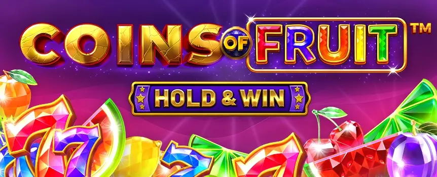 Take a spin in this dazzling slot that blends classic game mechanics with modern Bonus Features and graphics in Coin of Fruits - Hold & Win.