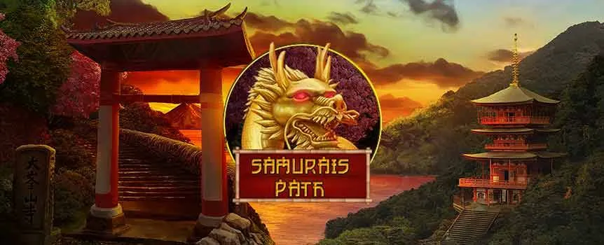 Step into Samurai’s Path, where stunning East Asian visuals and powerful animations meet serene sound design for a deeply immersive slot experience.