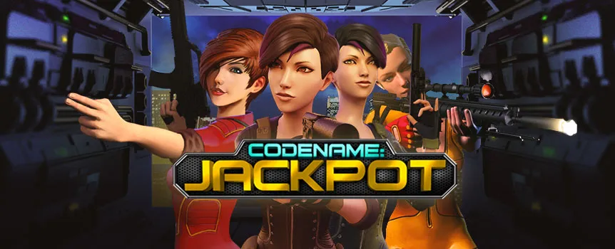 Codename: Jackpot is built around a 5 Reel, 3 Row configuration with 50 always-active Paylines. Its gameplay revolves around three Wild types, Free Spins with bet Multipliers, and Bonus Rounds. The fixed line format and layered features make for a consistent yet dynamic slot that balances base hits with stacked reward potential.