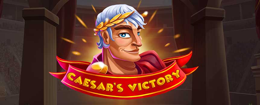 The Glory of Rome in your hands! Turn into Caesar and live the glory of Colosseum with this Roman-style slot game. Enjoy the fast, engaging pace and the captivating animation to gain all the luxuries that an Emperor needs!