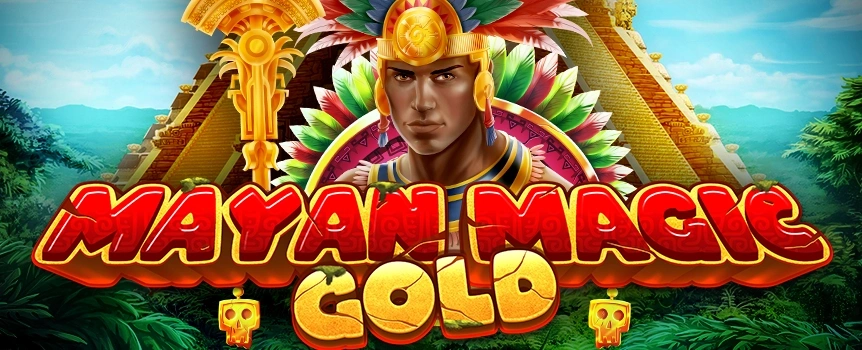 Visit Mayan temples and unlock free spins, huge multipliers, and big prizes when you play the Mayan Magic Gold online slot at Joe Fortune - try it today!