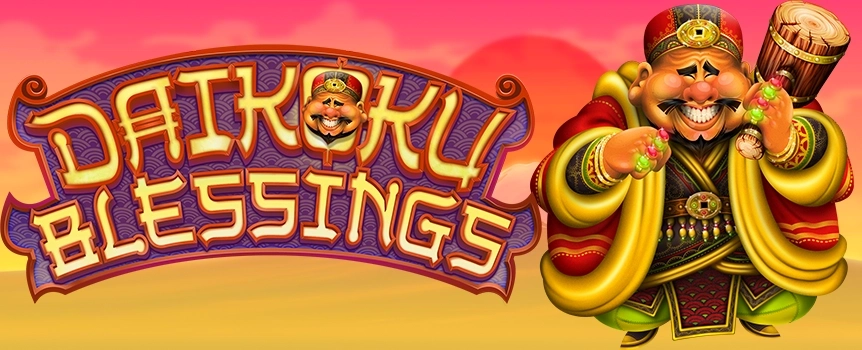 Spin the reels of the action-packed Daikoku Blessings online slot today at Joe Fortune and see if you can land the game’s giant top prize worth thousands.