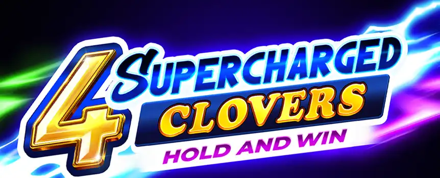 A flashy clover pokie with Sticky Respins, Multi, Collect, Mystery features, Super Bonus action, and 15,000x Max. Win.