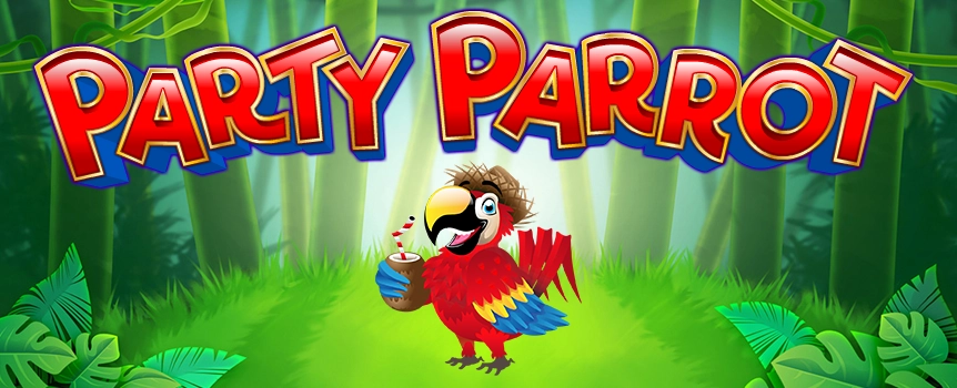 Spin the reels of the spectacular Party Parrot, the fun online slot at Joe Fortune where you’ll look to land the top prize, which can be worth thousands!
