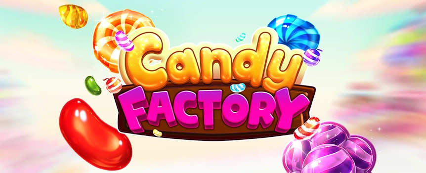 Satisfy your candy cravings with Candy Factory. This sweet-inspired video slot offers cascading reels and three free spins rounds; play it today at Joe Fortune!
