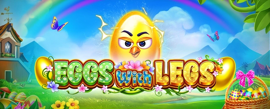 Play the fun Easter-themed Eggs with Legs online slot today at Joe Fortune. Spin the reels and watch as special symbols help you score some big payouts.