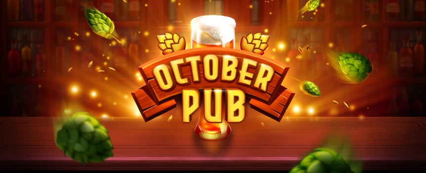 Play October Pub at Joe Fortune and enjoy a lively beer festival atmosphere. Place your bets, aim for that perfect foam, and win up to 2,500x your bet!
