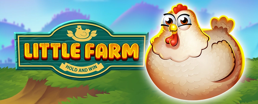 Play the Little Farm online slot today here at Joe Fortune and look out for free spins, jackpots, and wilds; the countryside has never been this exciting!