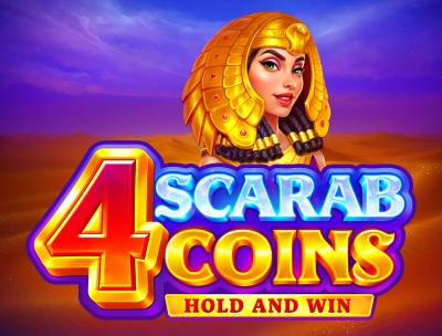 4 Scarab Coins: Hold and Win