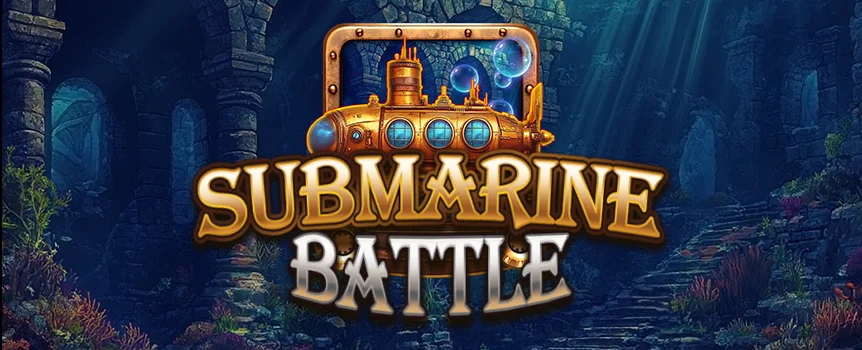 Dive into a world of ocean warfare in Submarine Battle, a 5-reel naval shooting game with Wild and Scatter Symbols and three different shooting modes. 