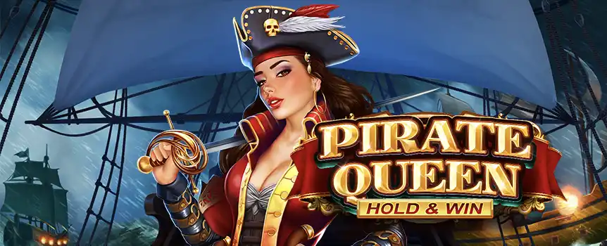 Go for gold in Pirate Queen Hold and Win, a pirate-themed pokie filled with adventure. Navigate Free Spins and Bonus Games to claim the 1000x+ prize.