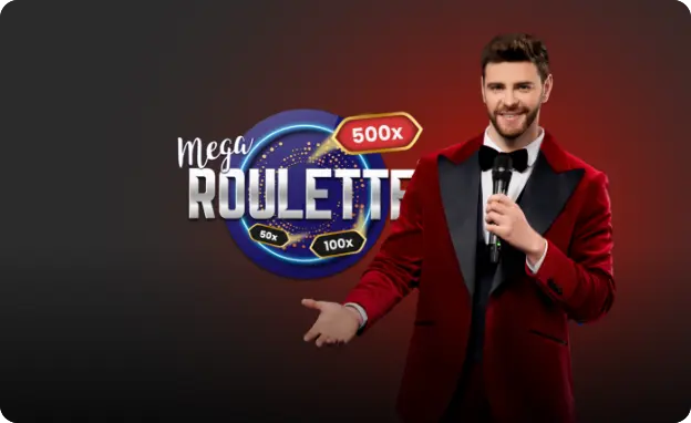 Mega Roulette will captivate you with a live casino game revolving around a single-zero wheel, and the added excitement of Mega Multipliers of up to 500x for landing Mega Wins.