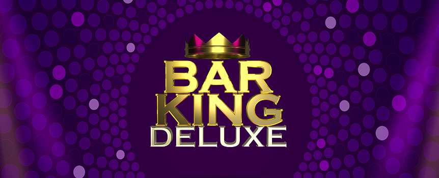 If you like a simple pokie that is easy to play, but still has humungous Payouts on offer, then Bar King Deluxe is the ideal game for you! With just 3 Rows, 5 Reels and 10 Paylines as well as only 3 Symbols this pokie couldn’t be simpler.




