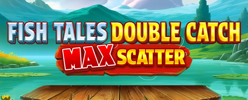 A fishing pokie with Max Scatters, Barrel Boost, Big Net collects, Free Spins progress bars, fish values, and Max. Win 10,000x.