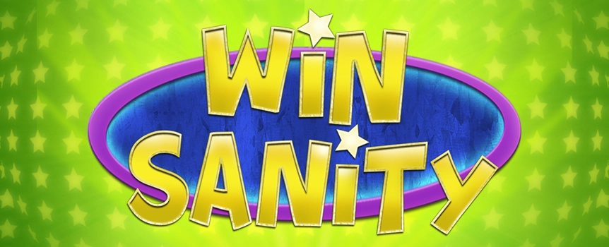 Play the exceptional Winsanity online slot, the simple game at Joe Fortune offering you the chance to win a jackpot worth an incredible 1,000x your bet.
