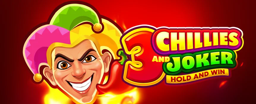 Things are heating up in 3 Chillies and Joker: Hold & Win. With Jackpots, spicy Bonuses, and a Joker that plays Wild, this fruit pokie brings the fire and fortune.