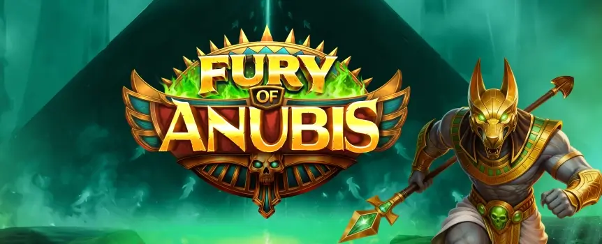  Your heart is on the scales in Fury of Anubis. Spin your way through the Duat and claim wins up to 10,000x before the jackal god passes judgement.
