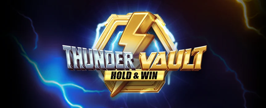 Thunder Vault: old-school reels, new-school zap. Land coins on 1 & 3 with the sticky lightning on 2 to fire Hold & Win and chase Mini - Grand to 6,648x.