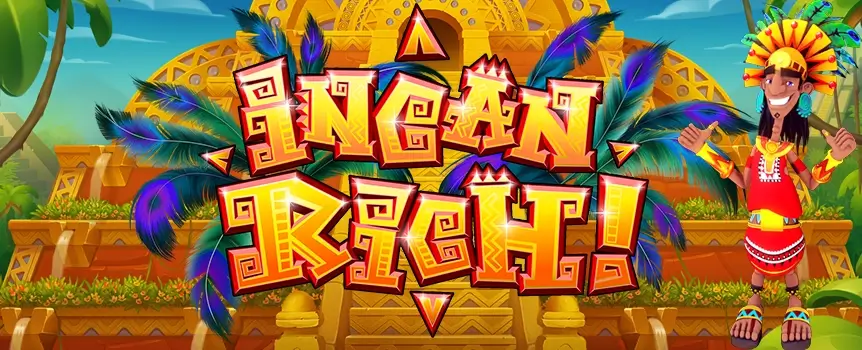 Play the exciting and action-packed Incan Rich online slot today at Joe Fortune and see if you can land the game’s top prize, which can be worth thousands.
