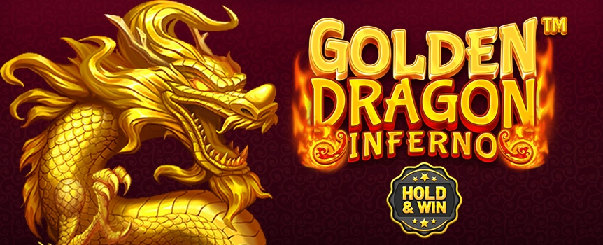 Experience the thrill of Golden Dragon Inferno - a slot that could lead you to a fortune if you can avoid the dragon’s fire! Play today at Joe Fortune!